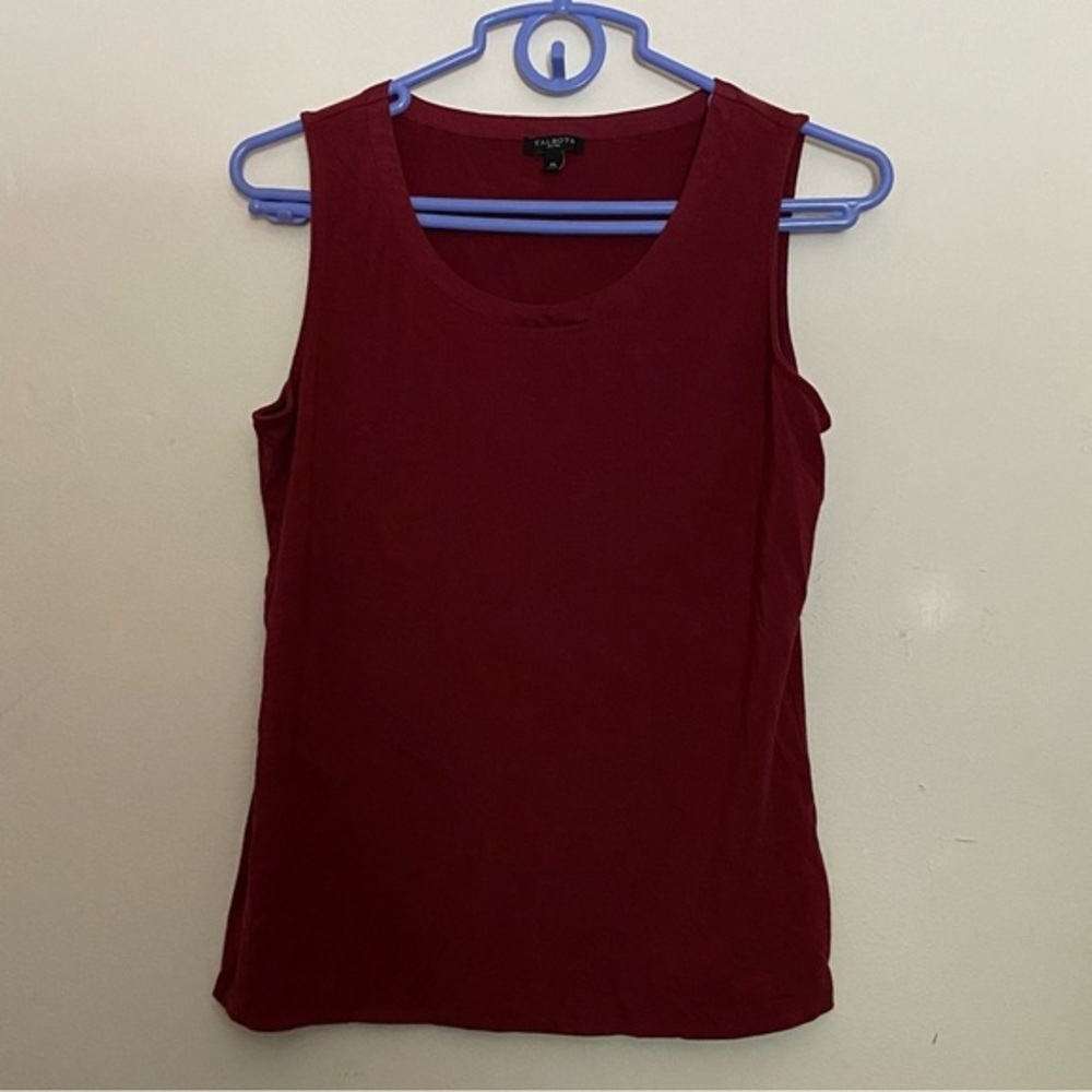 Talbots Top Womens Size M Petite’s Sleeveless Pull Over